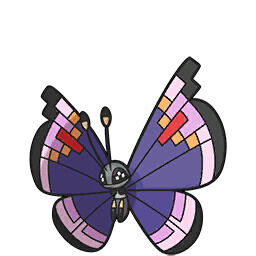 Vivillon Motivo Oriental Pokmon GO