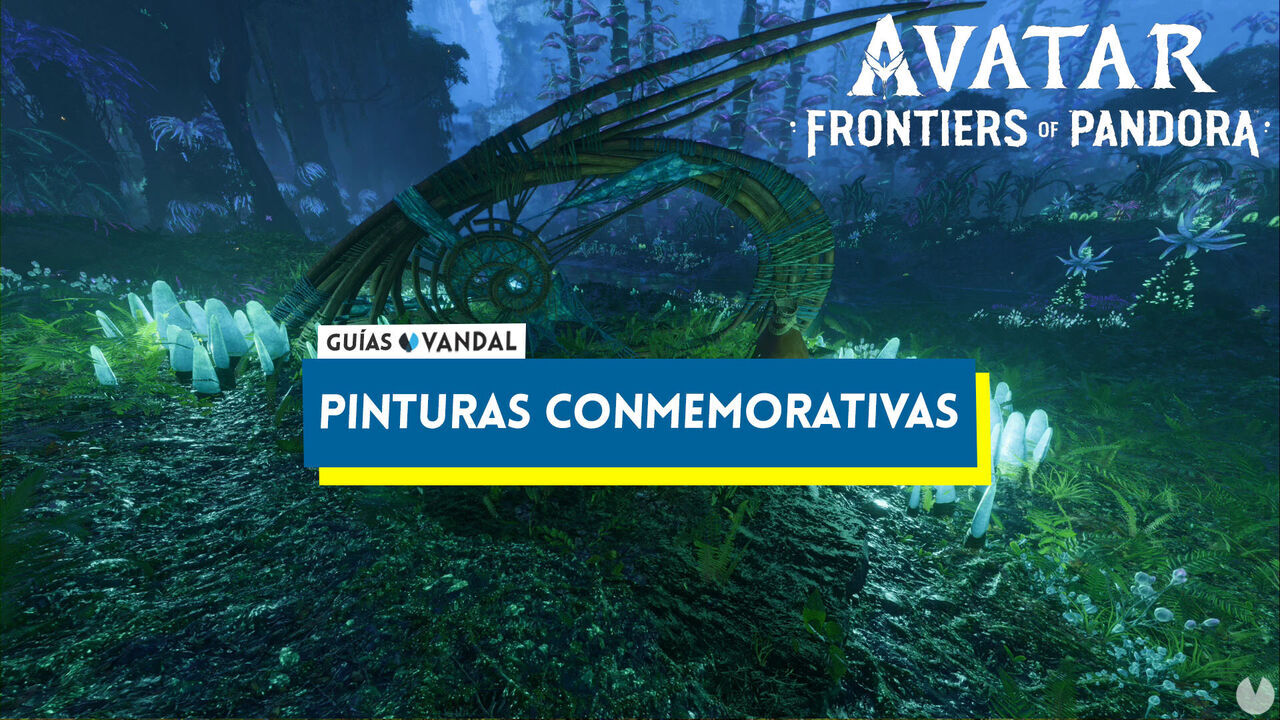 TODAS las pinturas conmemorativas en Avatar: Frontiers of Pandora - Avatar: Frontiers of Pandora