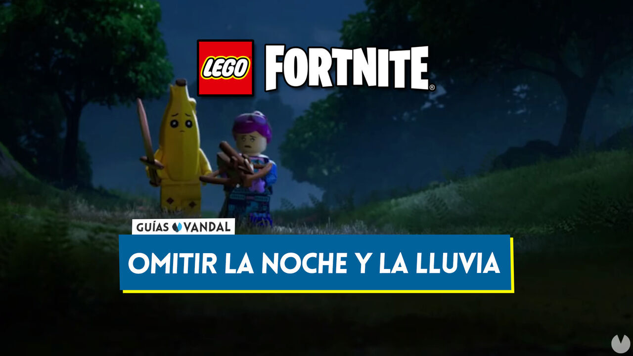 LEGO Fortnite: Cmo saltarse la noche y evitar la lluvia fcilmente (Truco) - LEGO Fortnite