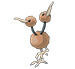 Doduo en Pokédex Arándano
