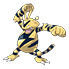 Electabuzz en Pokédex Arándano