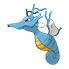 Kingdra en Pokédex Arándano