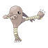 Hitmonlee en Pokédex Arándano