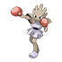 Hitmonchan en Pokédex Arándano