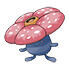 Vileplume en Pokédex Arándano
