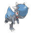 Cranidos en Pokédex Arándano