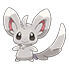 Minccino en Pokédex Arándano