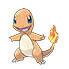 Charmander en Pokédex Arándano