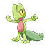 Treecko en Pokédex del DLC Megadimensión de Leyendas Z-A