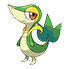 Snivy en Pokédex Arándano