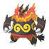 Emboar en Pokédex Arándano