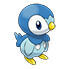 Piplup en Pokédex Arándano
