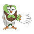 Dartrix en Pokédex Arándano