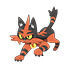 Torracat en Pokédex Arándano