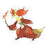 Delphox en Pokédex Arándano