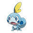 Sobble en Pokédex Arándano