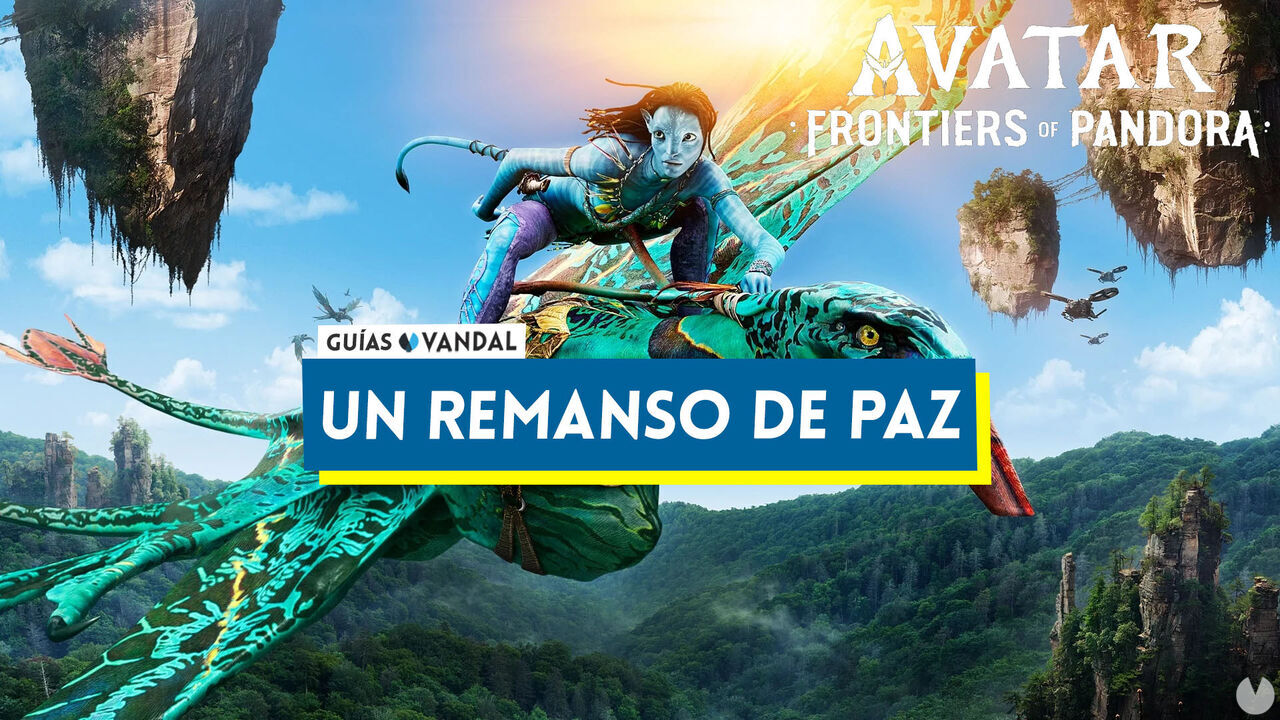 Un remanso de paz en Avatar: Frontiers of Pandora - Avatar: Frontiers of Pandora