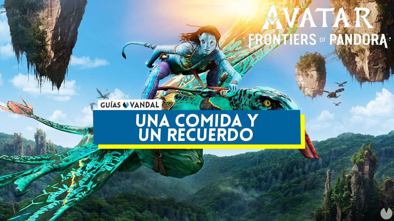 Una comida y un recuerdo en Avatar: Frontiers of Pandora - Avatar: Frontiers of Pandora