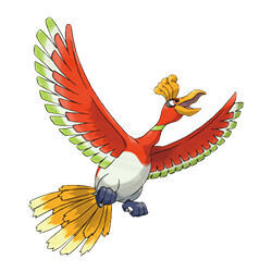 Pokémon Escarlata y Púrpura - Pokémon exclusivo del DLC El disco índigo: Ho-Oh