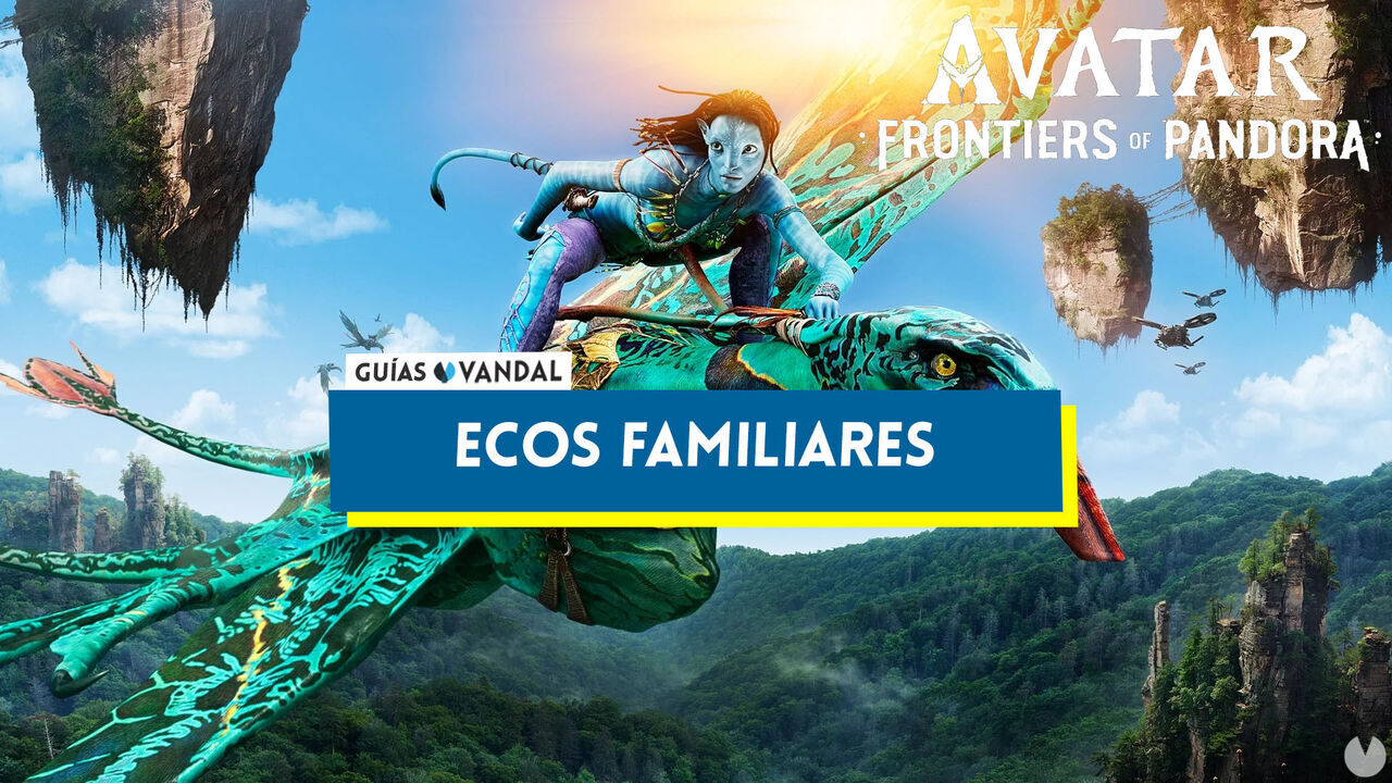 Ecos familiares en Avatar: Frontiers of Pandora - Avatar: Frontiers of Pandora