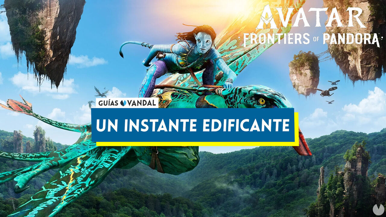 Un instante edificante en Avatar: Frontiers of Pandora - Avatar: Frontiers of Pandora