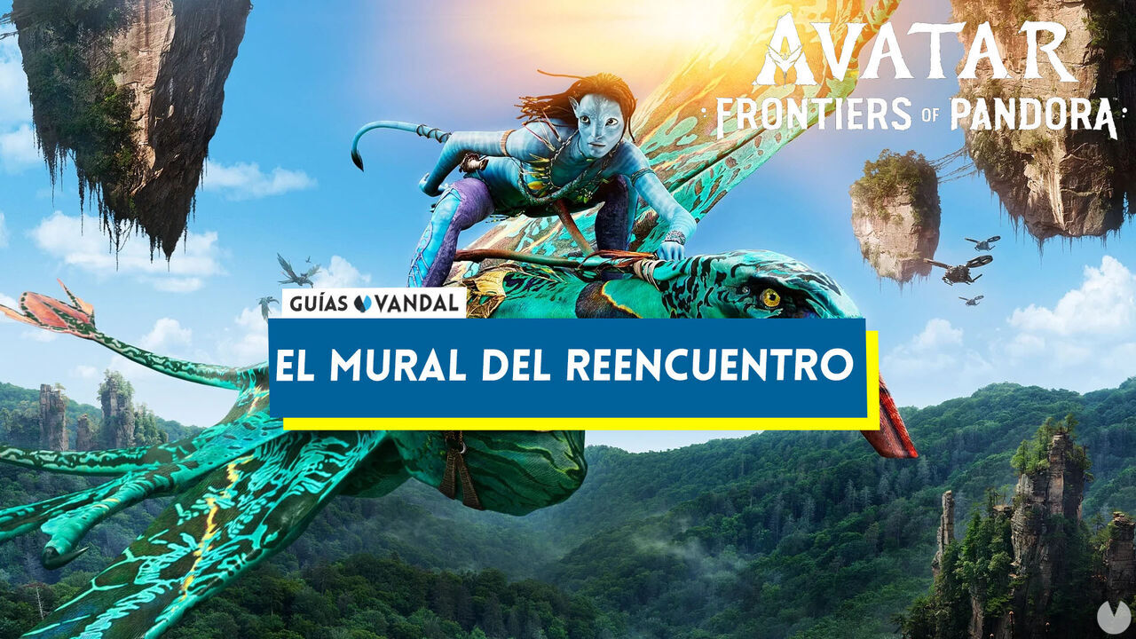 El mural del reencuentro en Avatar: Frontiers of Pandora - Avatar: Frontiers of Pandora