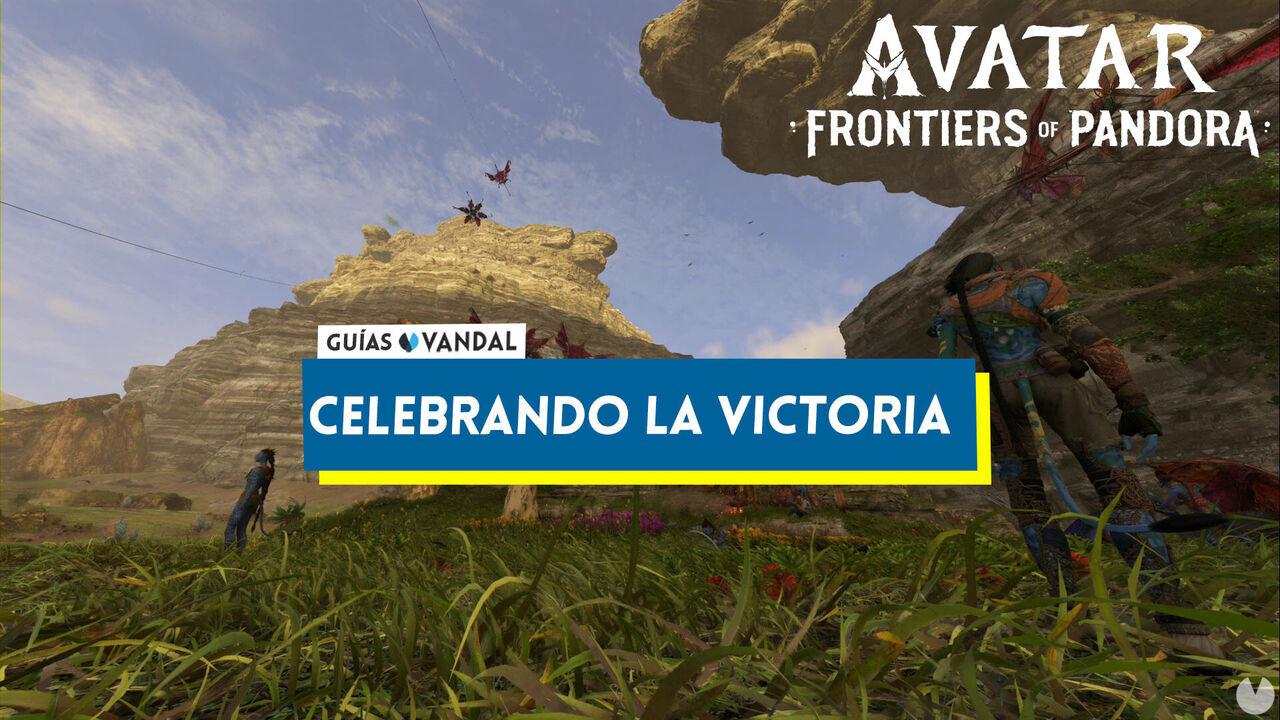 Celebrando la victoria al 100% en Avatar: Frontiers of Pandora - Avatar: Frontiers of Pandora