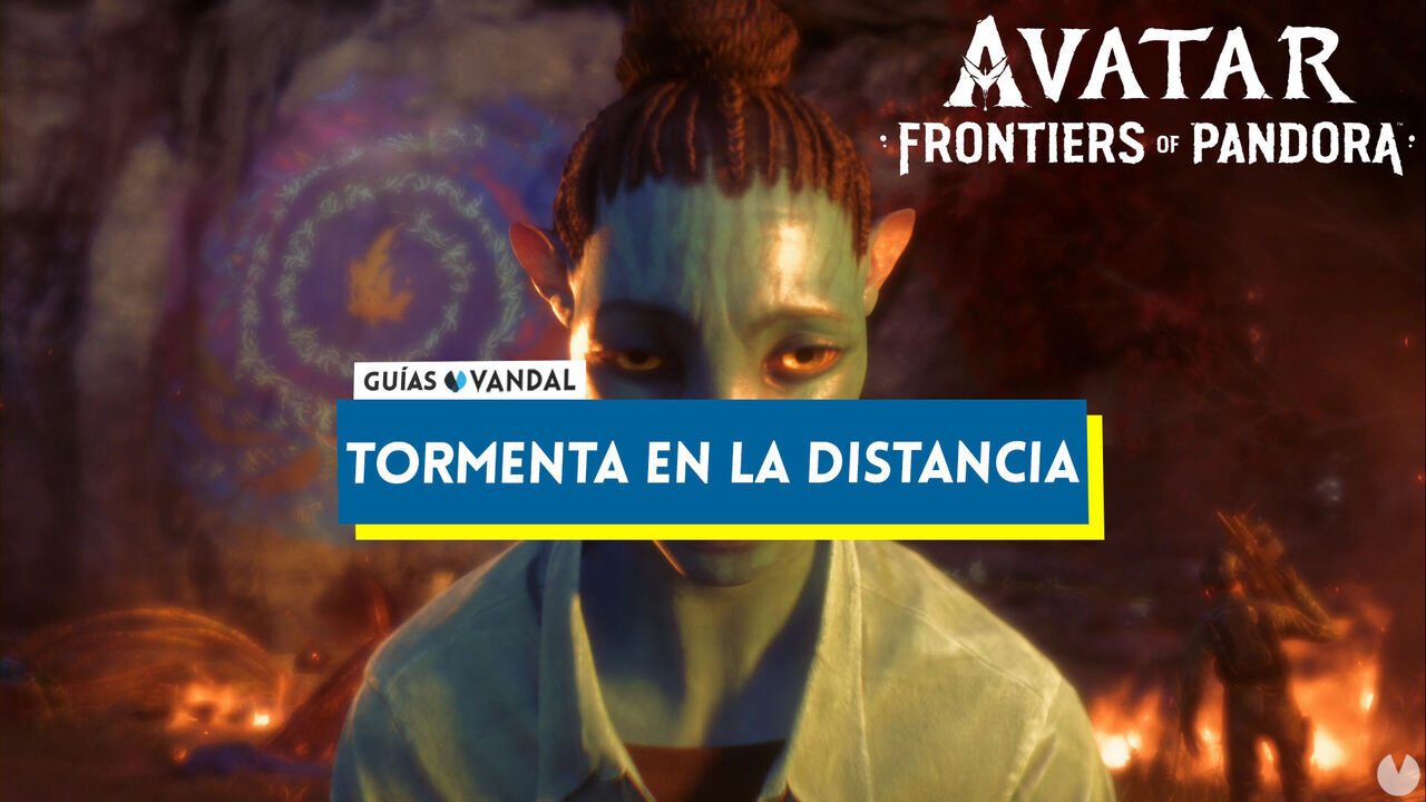 Tormenta en la distancia al 100% en Avatar: Frontiers of Pandora - Avatar: Frontiers of Pandora
