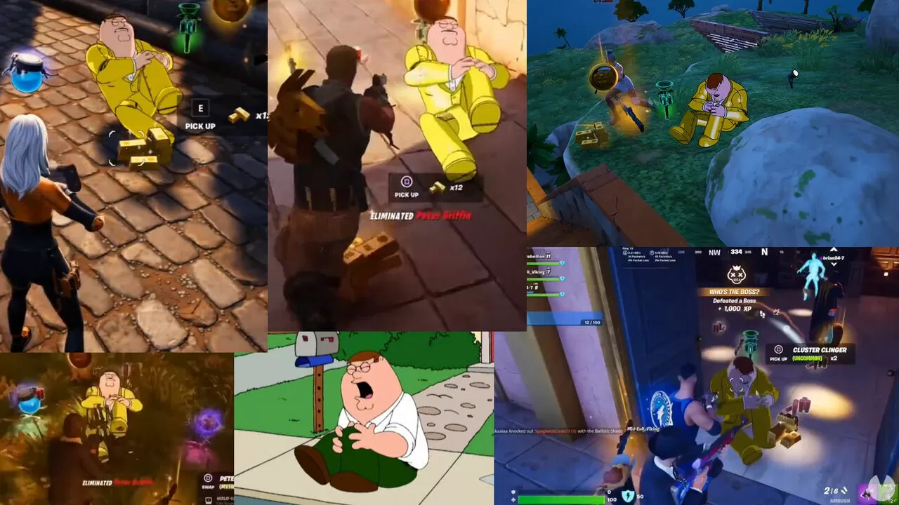 La muerte de Peter Griffin en Fortnite es uno de los mejores guiños a la  serie de Padre de Familia - Vandal