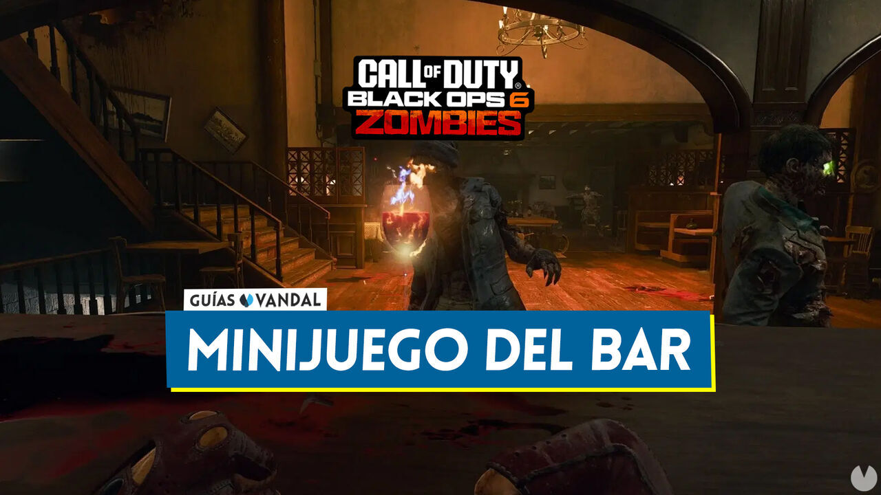 Cmo activar el minijuego del bar en CoD Black Ops 6 Zombis y recompensas - Call of Duty: Black Ops 6