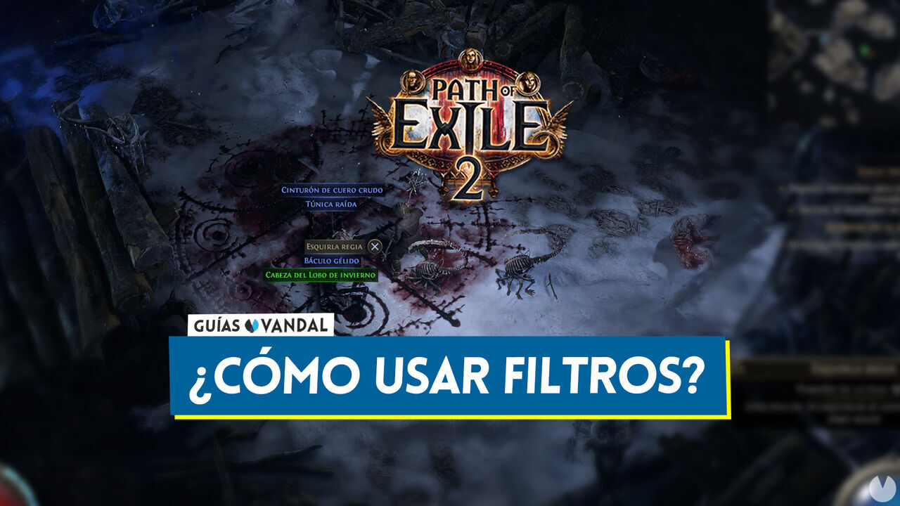 Path of Exile 2: Cmo usar filtros personalizados para resaltar botn de calidad - Path of Exile 2