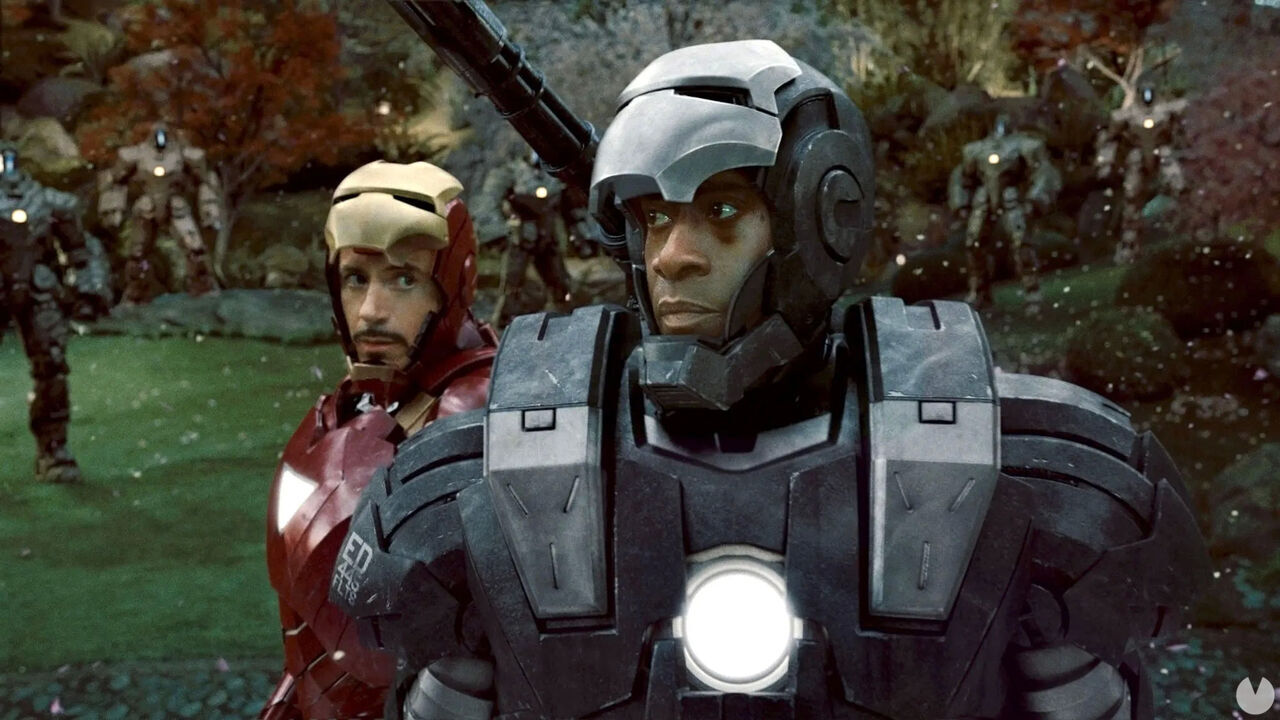 Iron Man 2 con Don Cheadle