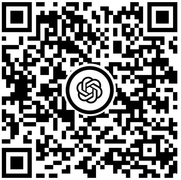 Código QR para comenzar una conversación con ChatGPT a través de WhatsApp