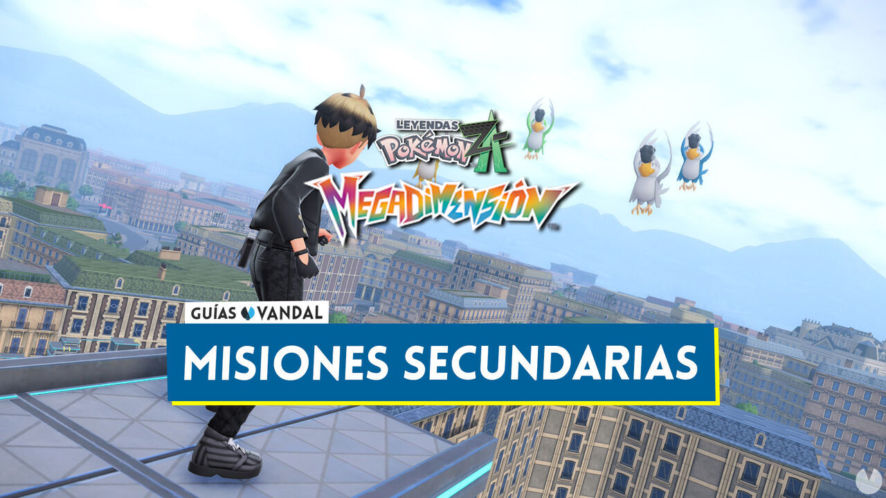 Misiones secundarias del DLC Megadimensin en Leyendas Pokmon Z-A - Leyendas Pokmon Z-A
