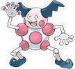 Mr. Mime en Pokédex del DLC Megadimensión de Leyendas Z-A