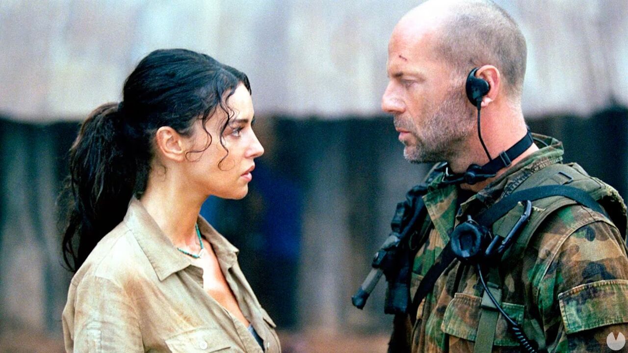 Bruce Willis en Lgrimas del sol