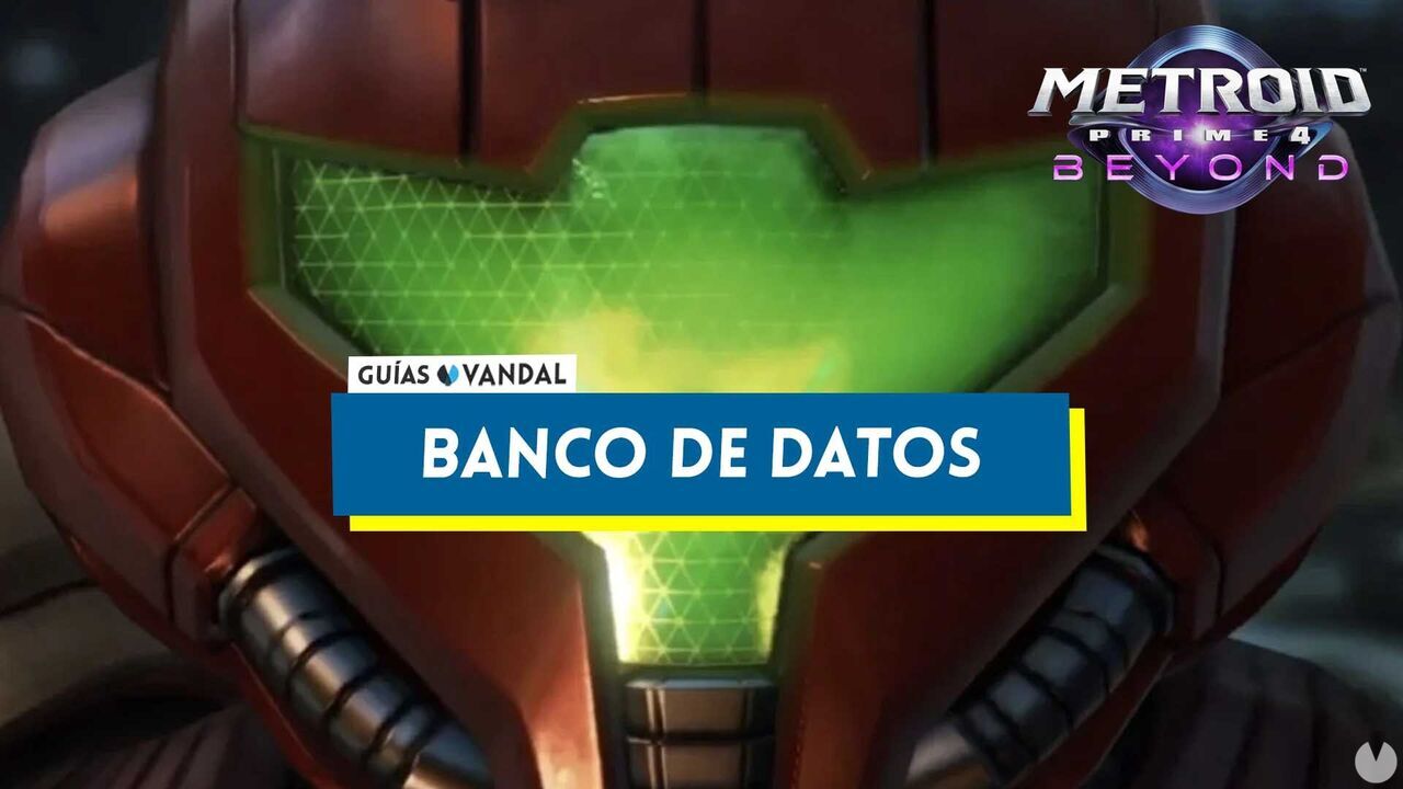 Banco de datos al 100% en Metroid Prime 4: Beyond - Metroid Prime 4: Beyond