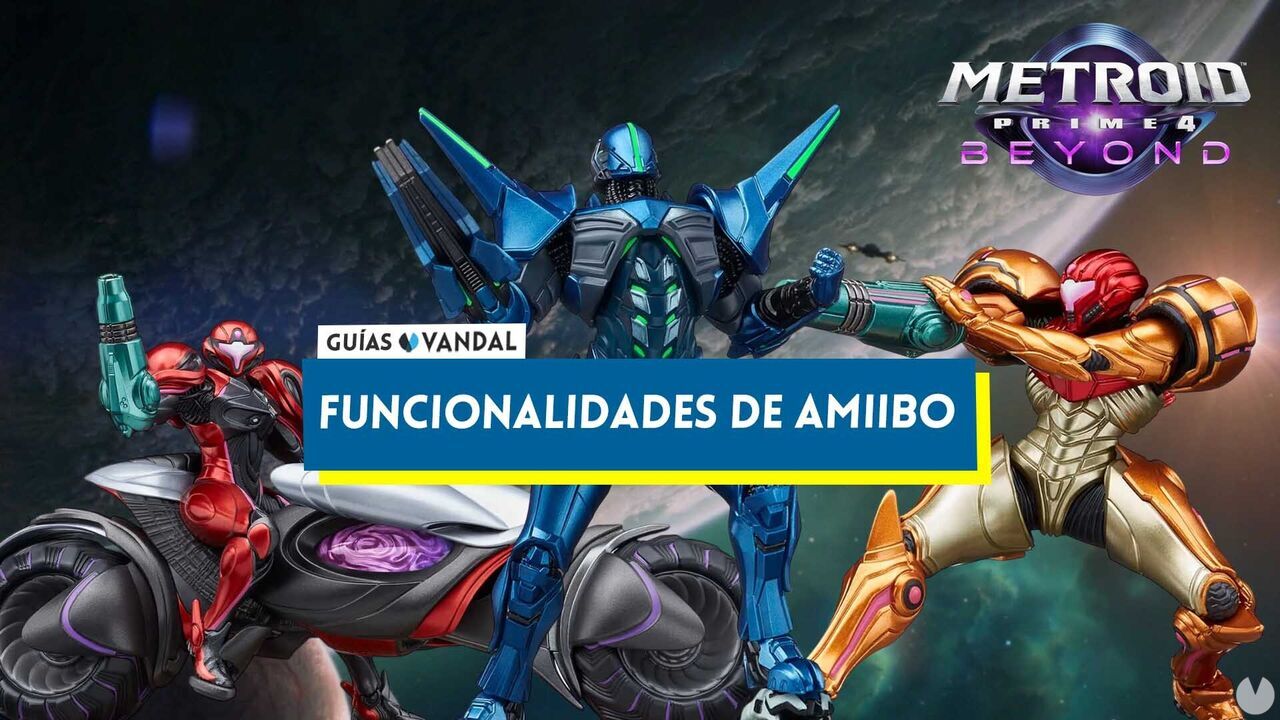 Metroid Prime 4: Beyond, qu Amiibo funcionan y qu recompensas dan? - Metroid Prime 4: Beyond