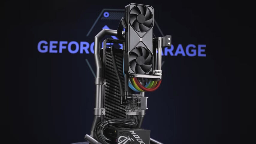 Construyen un PC gaming inspirado en ARC Raiders con cables, tubos de metal y la gráfica en el exterior. Noticias en tiempo real