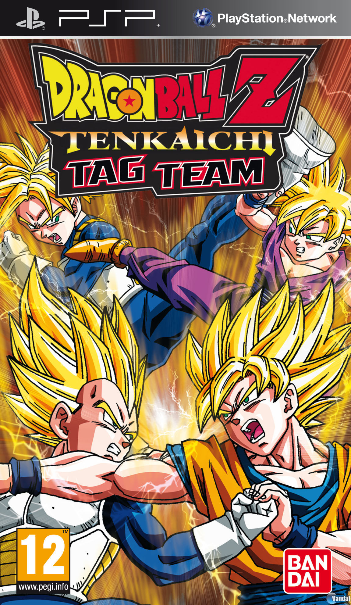 Dragon Ball Tenkaichi Tag Team Videojuego (PSP) Vandal