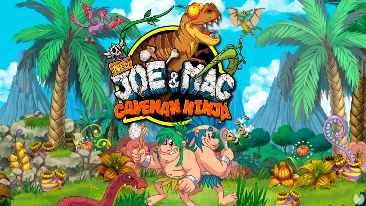 El remake de Joe & Mac Caveman Ninja ya está a la venta y se muestra en un extenso gameplay