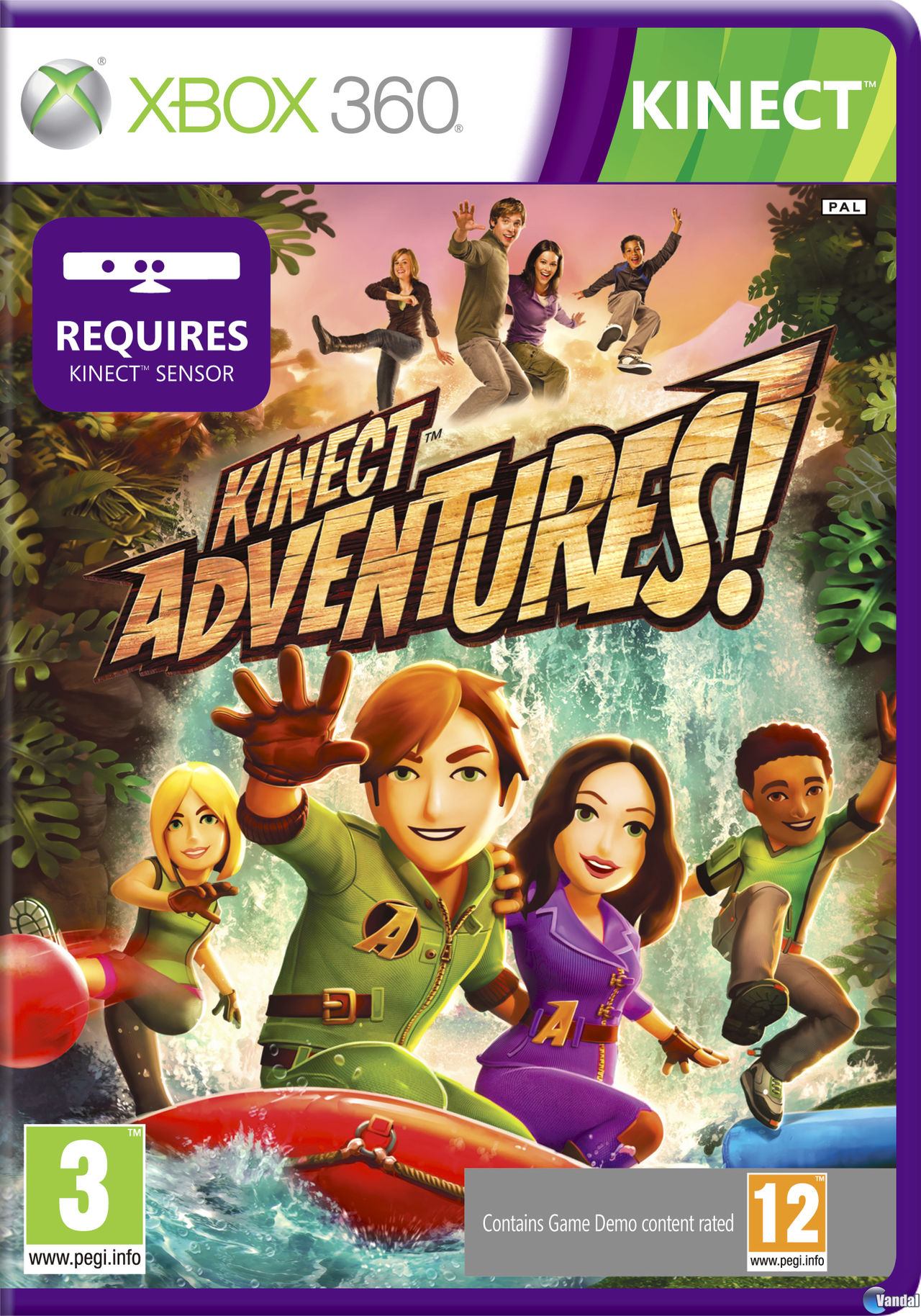 Kinect Adventures - Videojuego (Xbox 360) - Vandal - 1280 x 1828 jpeg 532kB