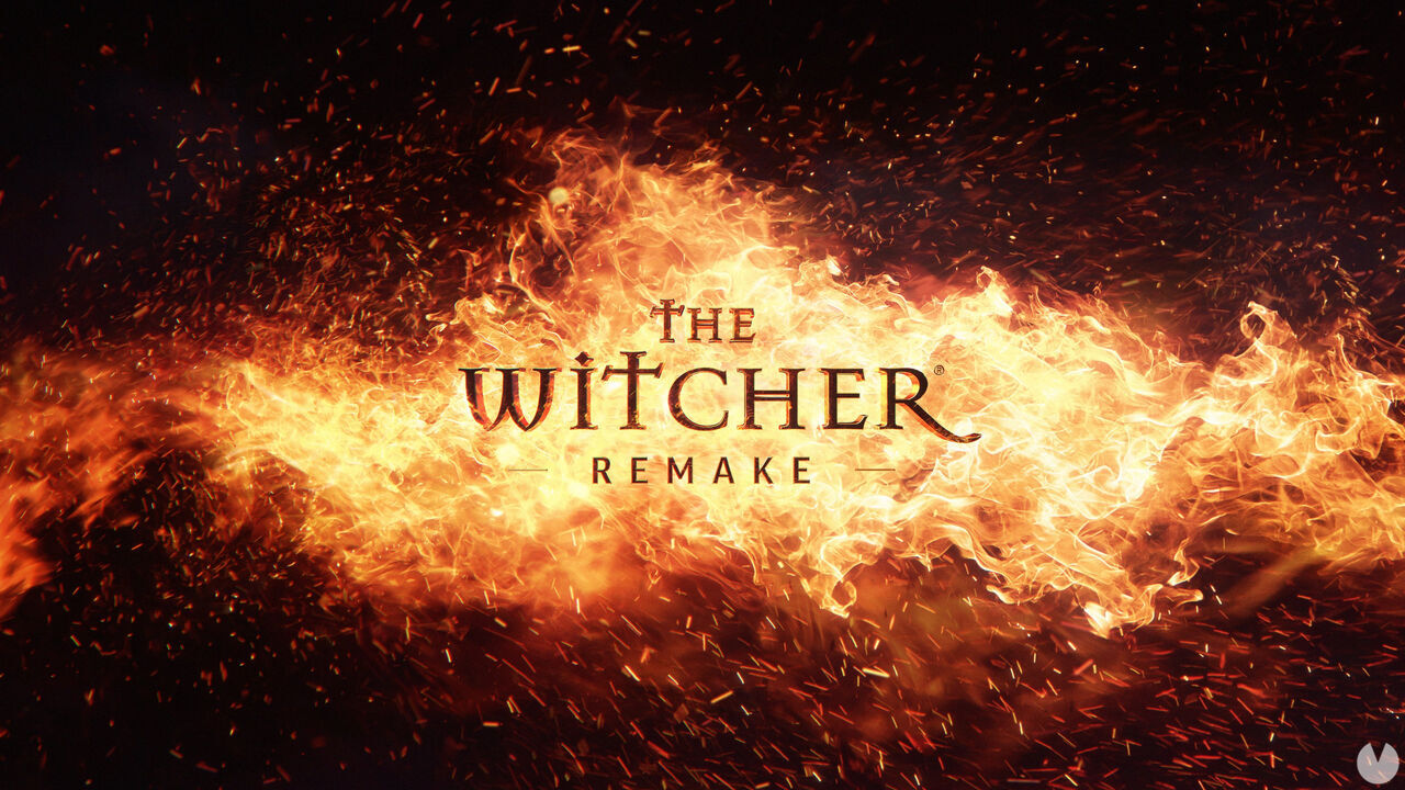 Logo de  The Witcher Remake.