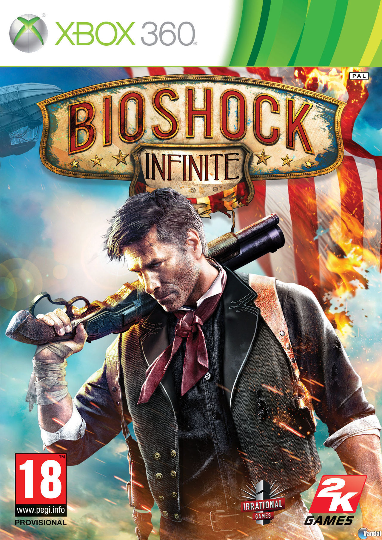estimular Fiel Pío BioShock Infinite - Videojuego (Xbox 360, PS3 y PC) - Vandal