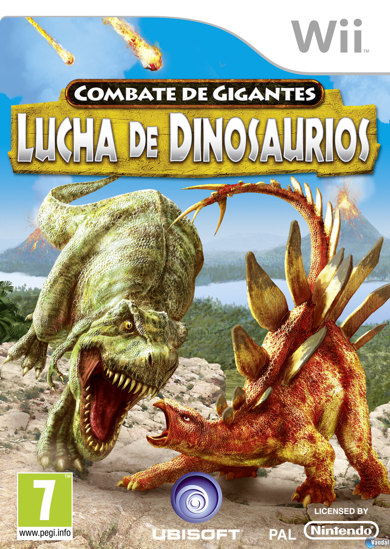 Combate de Gigantes: Lucha de Dinosaurios - Videojuego (Wii) - Vandal