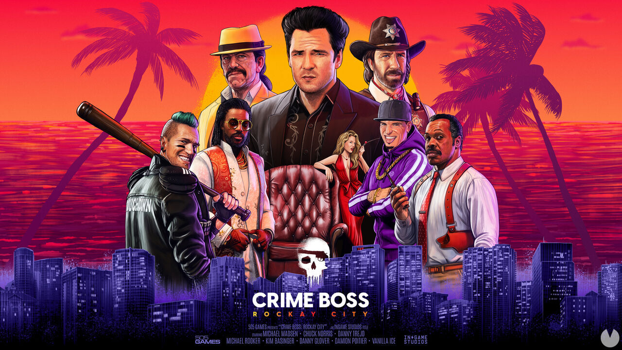 Anunciado Crime Boss: Rockay City, un FPS con Michael Madsen, Chuck Norris, Kim Basinger y más