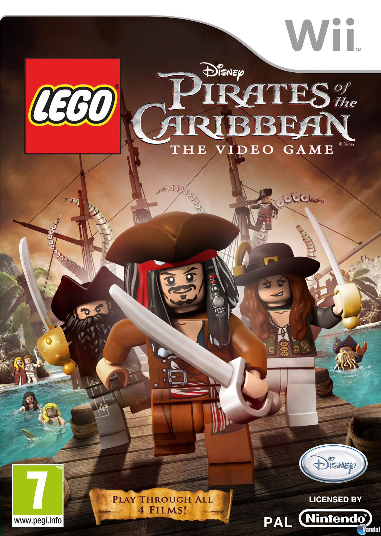 Paine Gillic El cuarto Riego Trucos Lego Piratas del Caribe - Wii - Claves, Guías