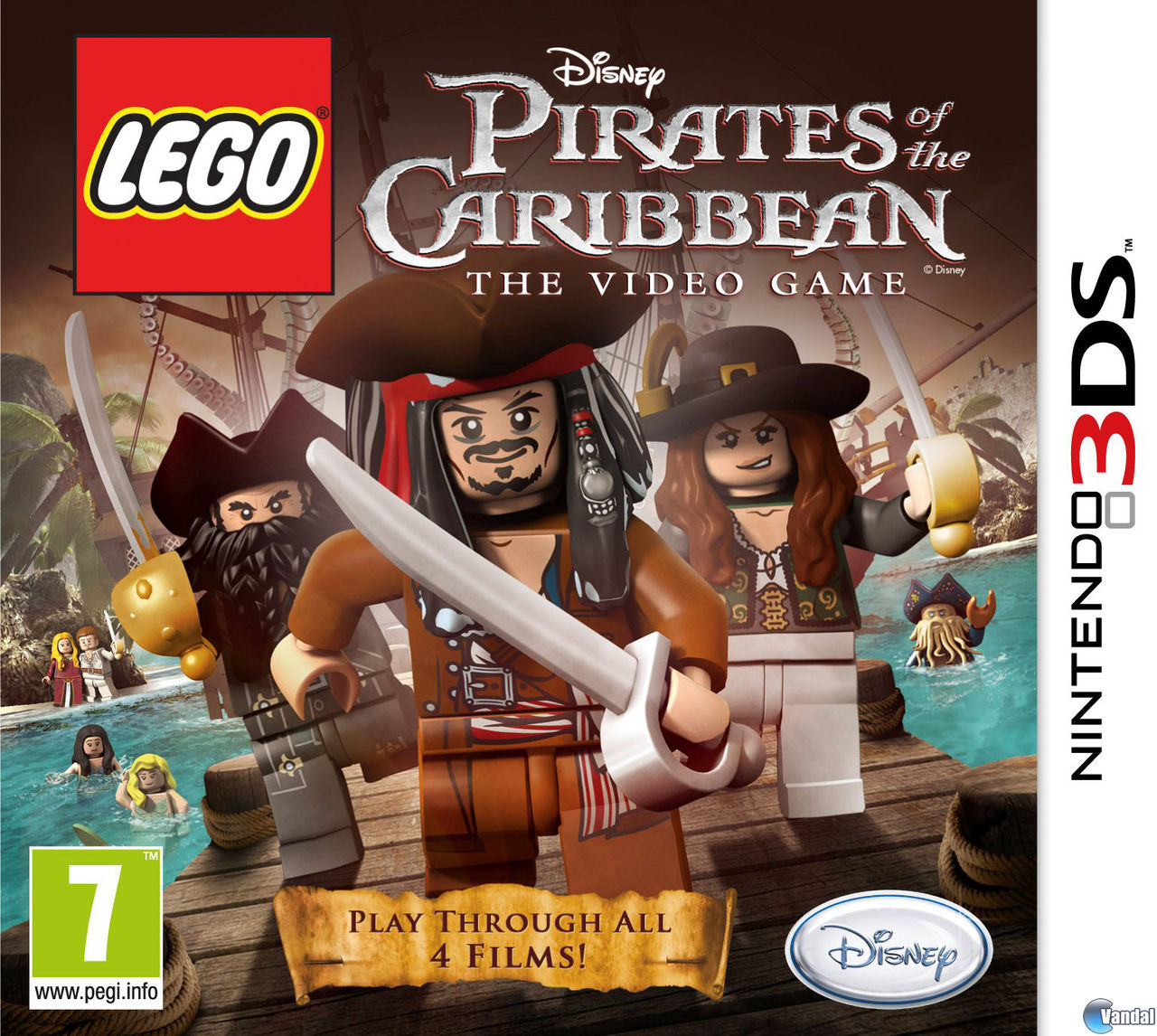 Lego Piratas del Caribe - Nintendo 3DS - Claves, Guías