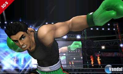 Little Mac luchando en tierra es uno de los personajes m�s temibles de esta nueva entrega.