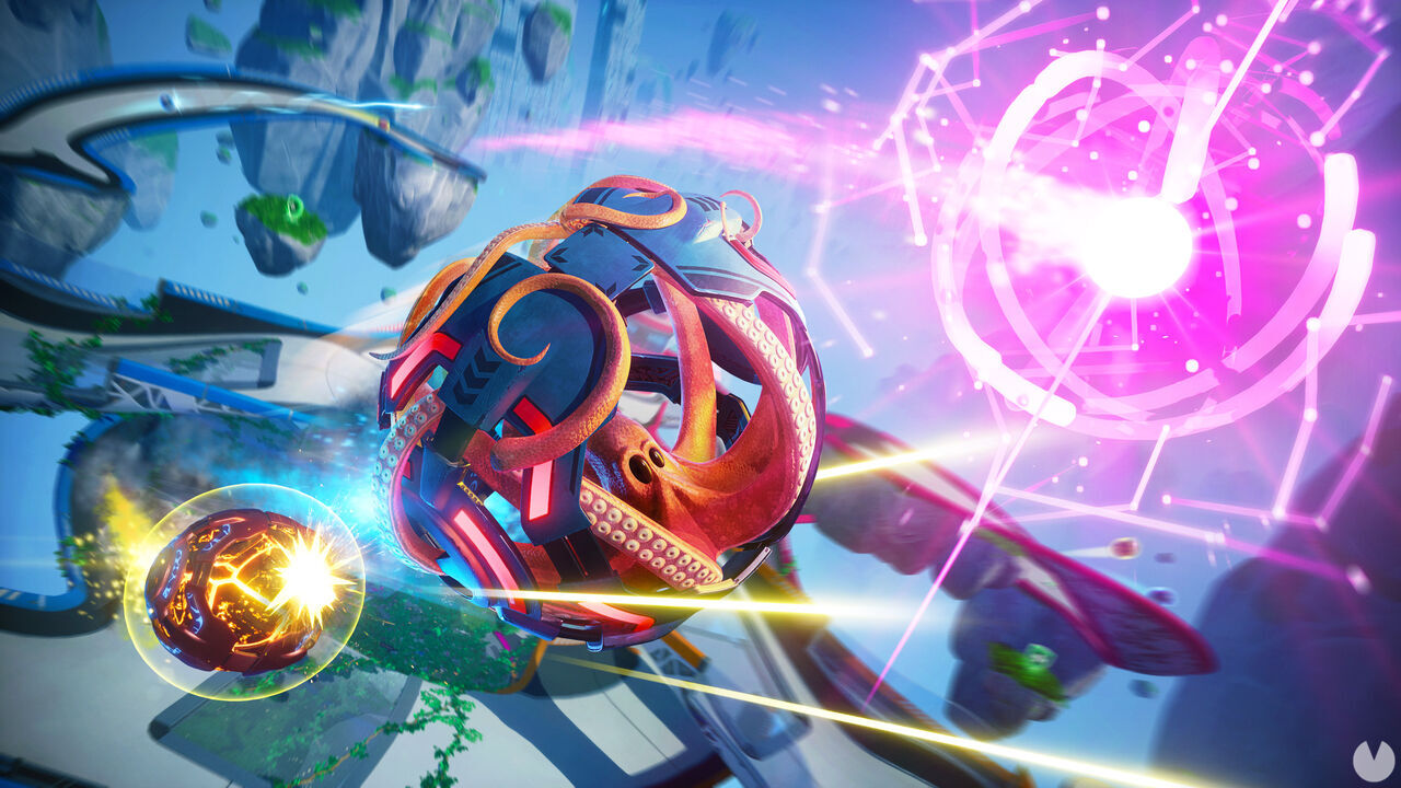 Ubisoft lanza gratis un shooter competitivo que recuerda a Rocket League pero con esferas en vez de coches